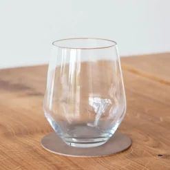 Circle Nupo glassbrikke brun