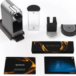 Citiz kaffemaskin 1L sølv