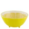 Citron serveringsskål 25 cm sitron gul