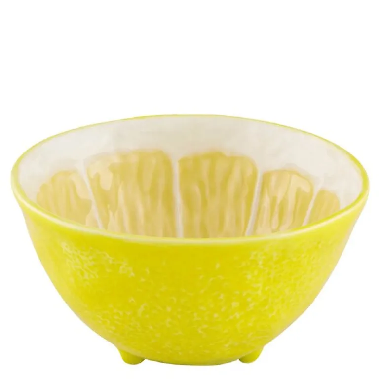 Citron skål 15 cm sitron gul