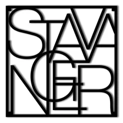 City Trivets bordskåner Stavanger 18x18 cm svart