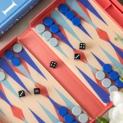 Classic art of backgammon spill oransje