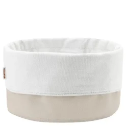 Classic brødpose stor 23x21 cm sand/hvit