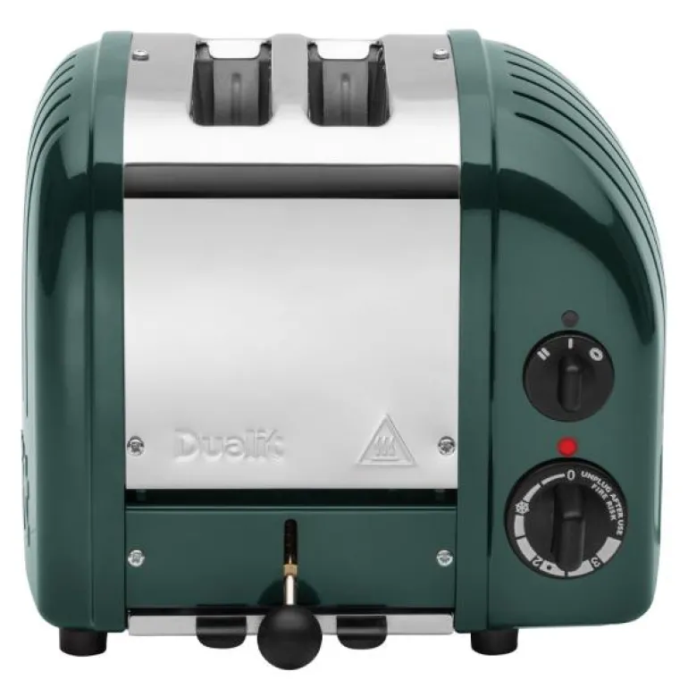 Classic brødrister 2 skiver mørk grønn