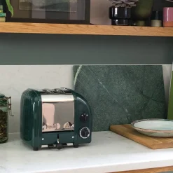 Classic brødrister 2 skiver mørk grønn