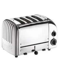 Classic brødrister 4 skiver rustfri