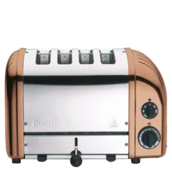 Classic brødrister 4 skiver kobber