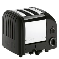 Classic brødrister 2 skriver matt svart