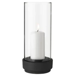 Classic Hurricane liten lyslykt svart