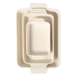 Classic ildfast form 37,5x24 cm hvit