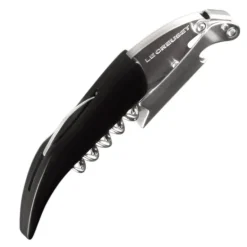 Classic kelner vinåpner med svart håndtak