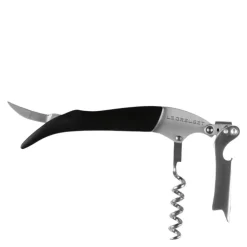 Classic kelner vinåpner med svart håndtak