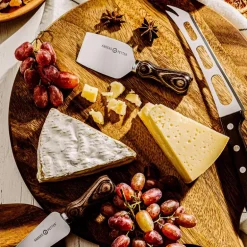 Classic ostesett 3 deler natur/blank