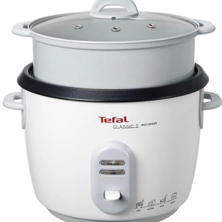 Classic riskoker 700W hvit