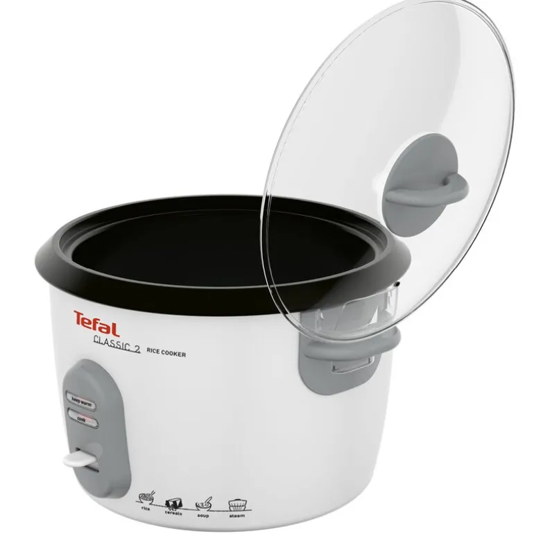 Classic riskoker 700W hvit