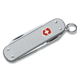 Classic SD lommekniv 5 funksjoner silver barleycorn