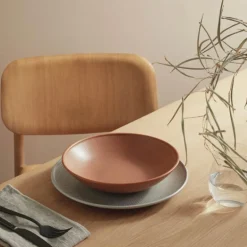 Clay dyp tallerken 23 cm earth