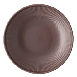 Clay dyp tallerken 23 cm rust