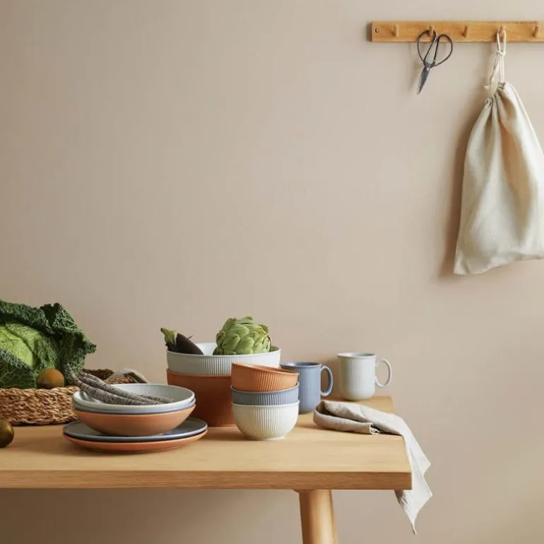 Clay dyp tallerken 28 cm sky