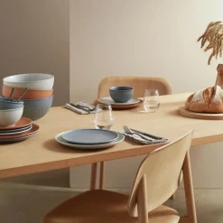 Clay skål 24 cm earth