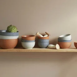 Clay skål 13 cm sky