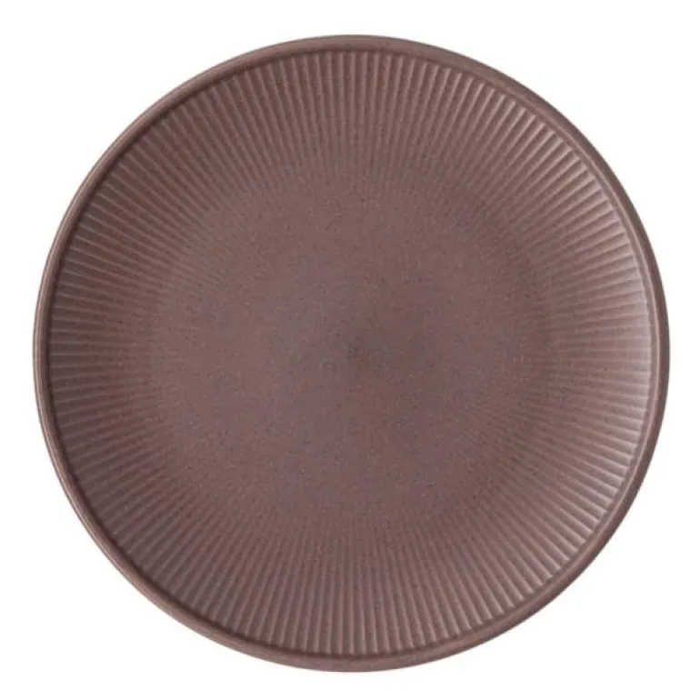 Clay tallerken 27 cm rust