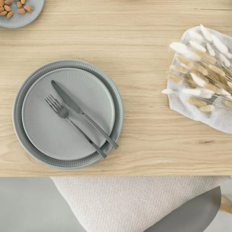 Clay tallerken 27 cm smoke