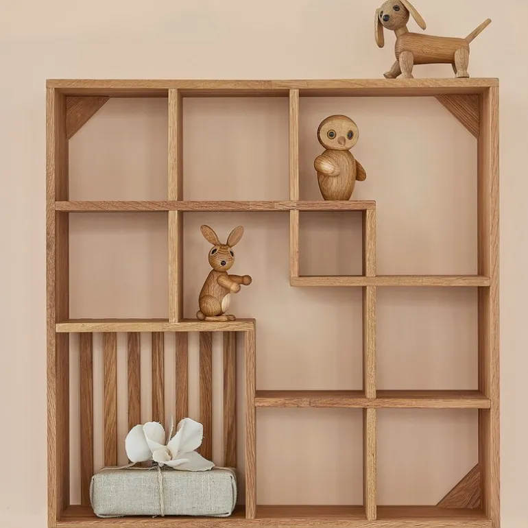 Clever trefigur ugle 9,8 cm