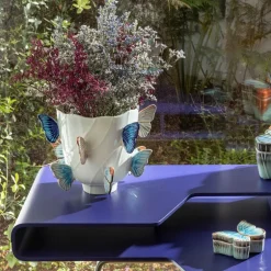 Cloudy Butterfly vase 36 cm