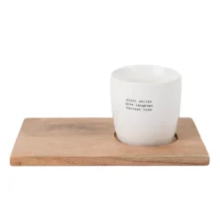 Coasterasjett 23x14 cm akasie tre