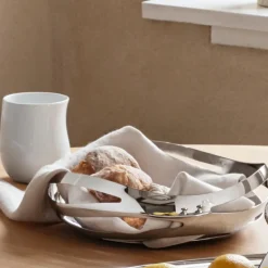 Cobra brødkurv 24 cm blank