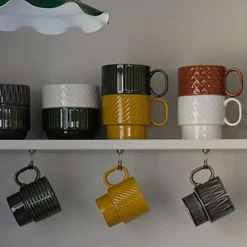 Coffee & More kaffekopp 25 cl 2 stk grå