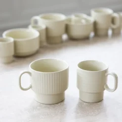 Coffee & More kaffekrus 30 cl 2 stk beige