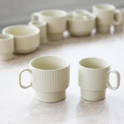 Coffee & More tekrus 50 cl 2 stk beige