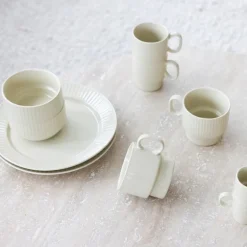 Coffee & More tekrus 50 cl 2 stk beige