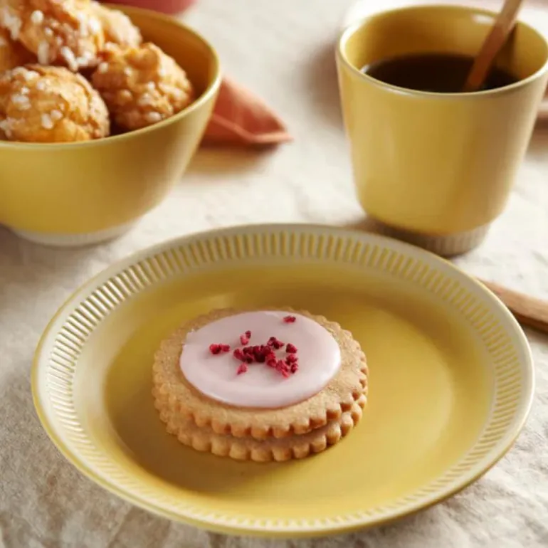 Colorit tallerken 19 cm gul