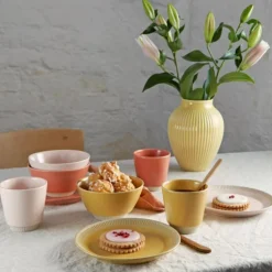 Colorit tallerken 19 cm gul