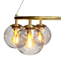 COMO pendel 32,5 cm smoke/messing