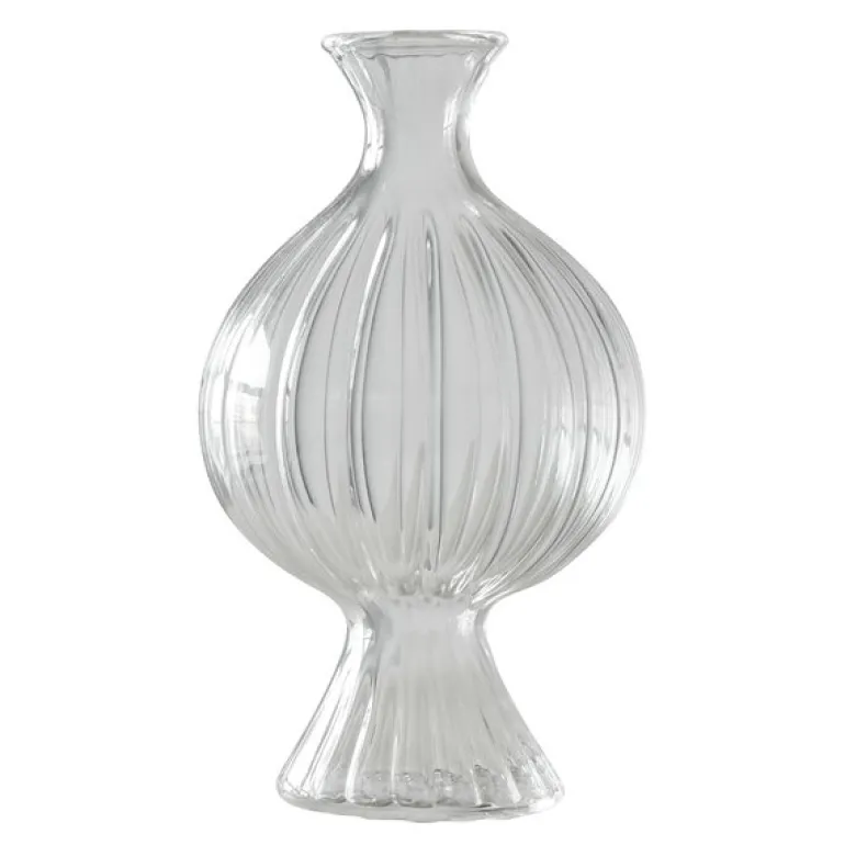 Como ripple vase 13 cm klar