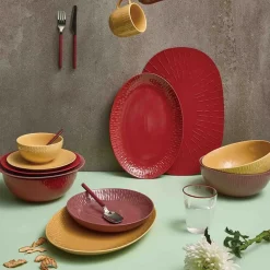 Confetti bestikksett 16 deler chili