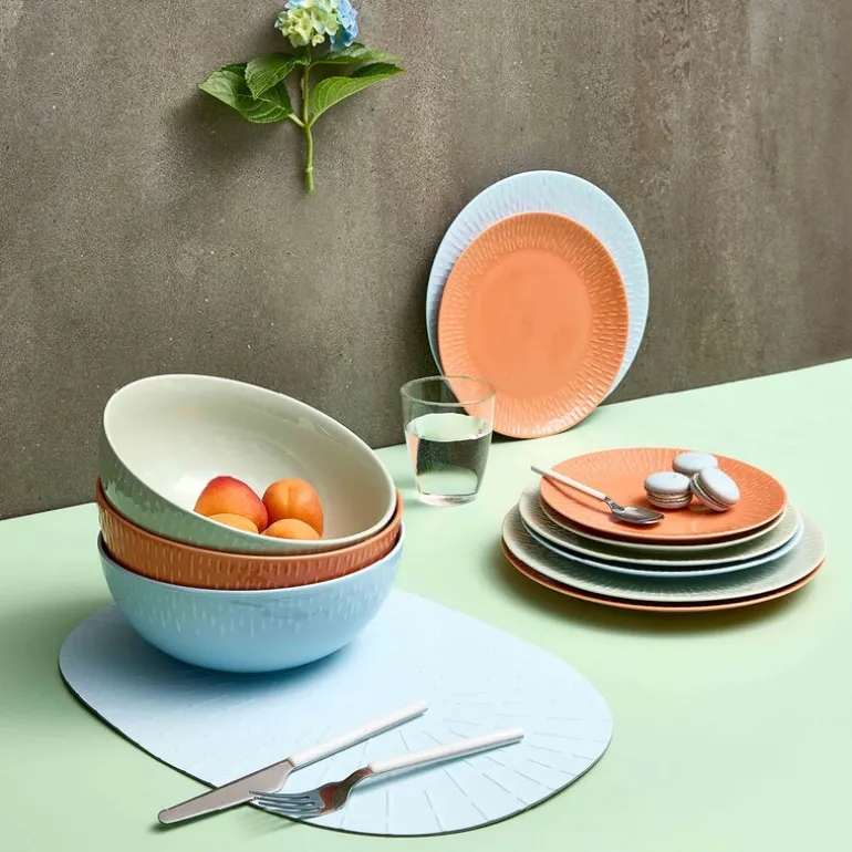 Confetti bordbrikke 45x30,6 cm Aqua