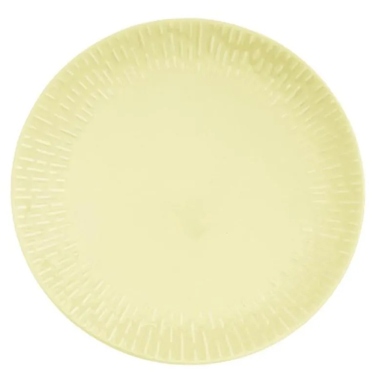 Confetti middagstallerken 27,5 cm lemon