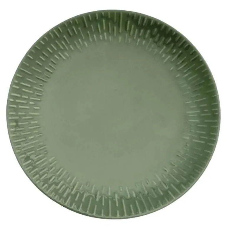 Confetti middagstallerken 27,5 cm olive