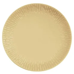 Confetti middagstallerken 27,5 cm mustard