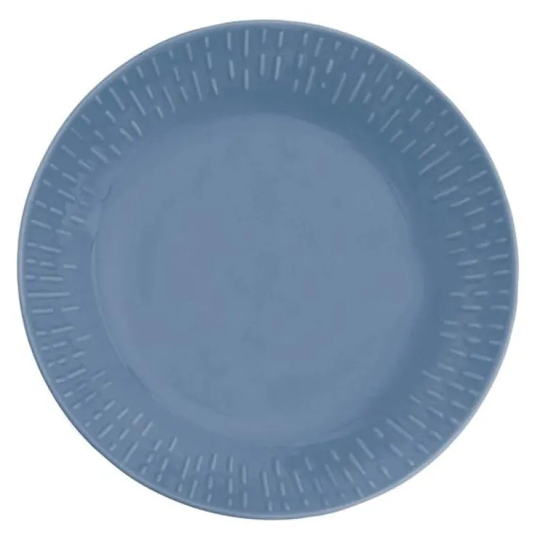 Confetti pastatallerken 23 cm blueberry