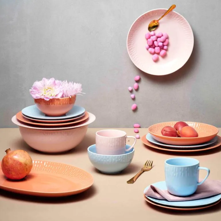 Confetti salatskål 23 cm candy floss