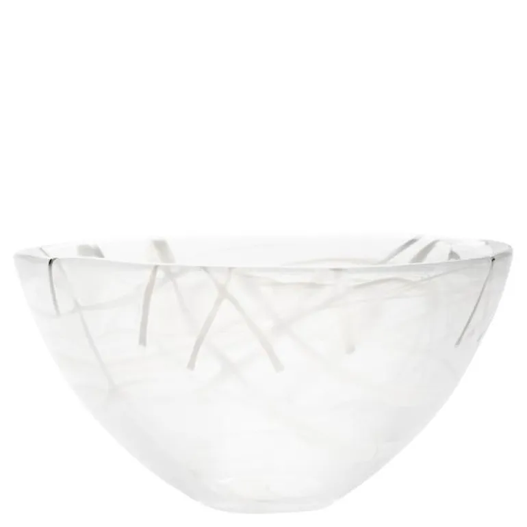 Contrast skål 23 cm hvit