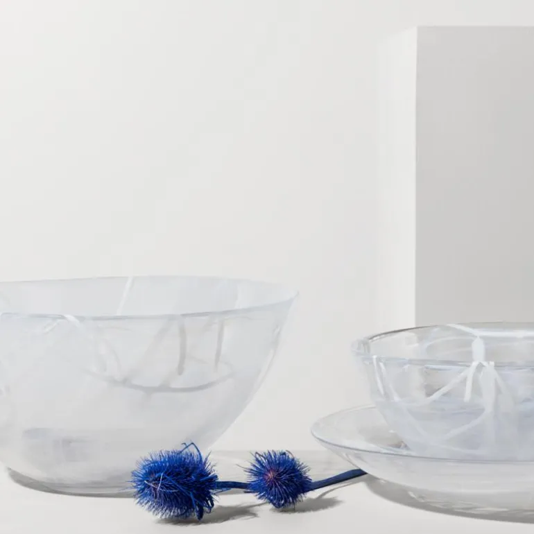 Contrast skål 23 cm hvit