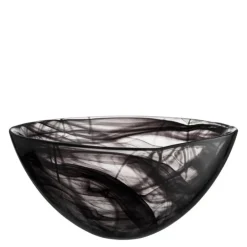 Contrast skål 35 cm svart/svart