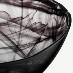 Contrast skål 35 cm svart/svart